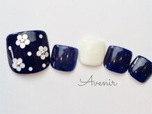 アヴィニール 表参道(Avenir)/フラワーホロネイル