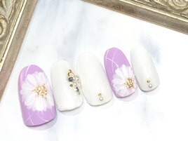 お花アートネイル