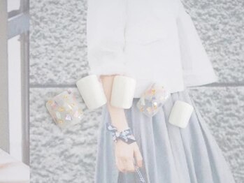 エムスラッシュ ネイル たまプラーザ(M.SLASH)/ガーリーシェルネイル