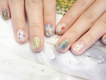 キャミ ネイル(CAMMY NAIL)/ニュアンスフラワー