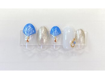 ネイルアンドアイ ミント(nail&eye mint)/6月キャンペーンネイル