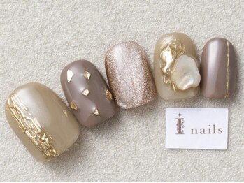 アイネイルズ 三宮店(I nails)/ミラーパウダーマグネット￥8000