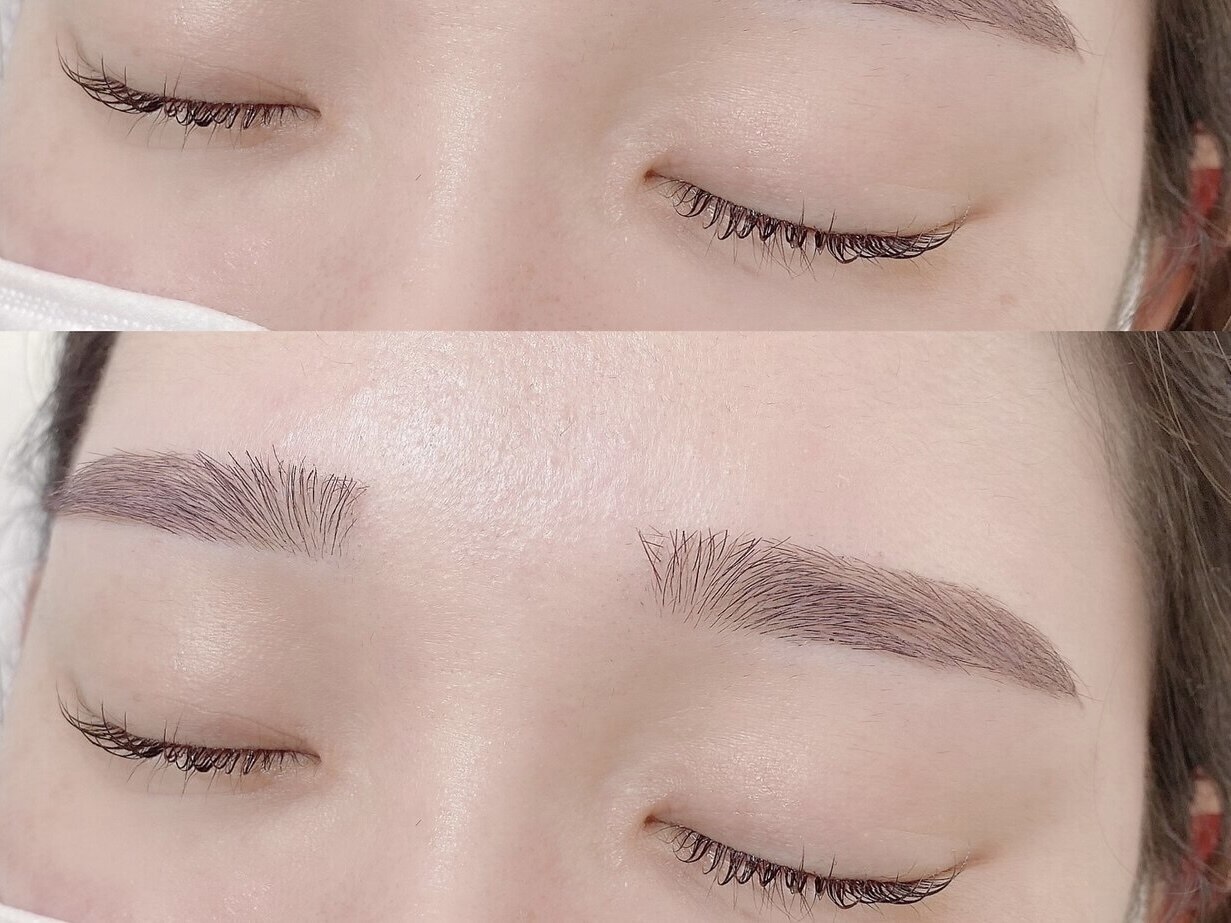 【骨格に合わせて垢抜け眉毛◎】似合わせ眉毛アイブロウwax(間引き込)\4000