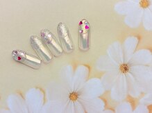 ネイルサロン&スクール ジーナ(GINA)/キラキラハートネイル