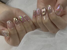 オーロラネイル♪