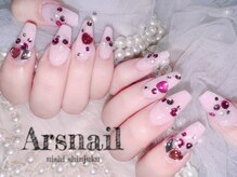 アルスネイル(Ars nail)/ハートピンクネイル