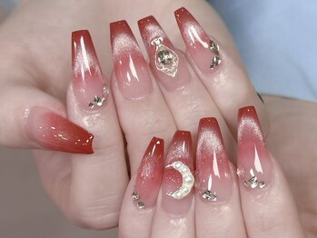 ダークハニー 原宿店(Dark Honey)/クリスマス冬ネイルマグネット