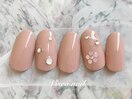 お花nail