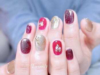 トゥインクリーネイルサロン(Twinkly Nail Salon)/定額メニューアートプラン