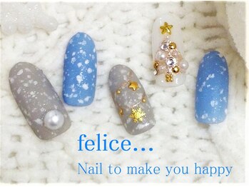 ネイルサロン フェリーチェ(felice)/【定額ネイル】¥8200