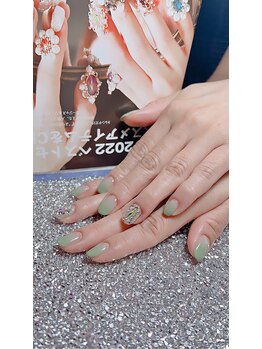 ザネイルベニュー/ワンカラー/グラデ/ラメ