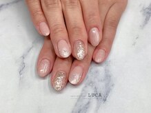 ネイルアトリエルカ(nail atelier LUCA)/M-418 大人上品オーロラネイル