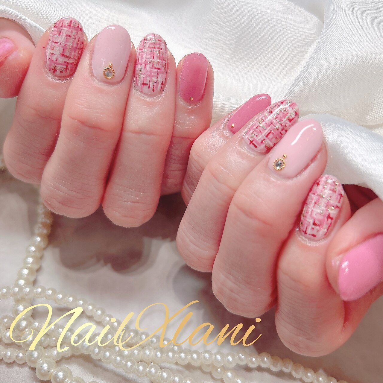 ピンクネイル　ツイードネイル　ガーリーネイル ピンクネイル ツイードネイル ガーリーネイル 106ページ目 | オススメ