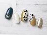 NEW★【毎回オフ無料】アニマル柄nail¥6600～ 《デザインにより価格変動》
