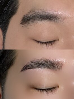 エトワールビューティー(ETOILE BEAUTY)の写真/【話題のハリウッドブロウ導入☆】垢抜けセットのHBL＆眉WAXは大人気☆初めての方やメンズOK！