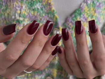 ボルドーワンカラー