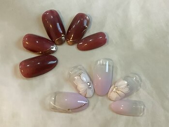 アペル(apare)/マグネット☆手書きフラワー