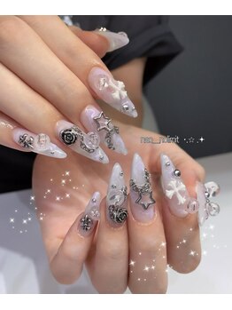 ノーリミットオオサカ 心斎橋(NOLIMIT.OSAKA)/フィルイン/長さだしネイル