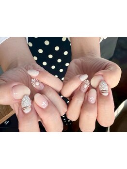 ショートネイルデザインが豊富