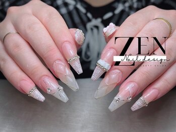ゼン ネイル デザイン 池袋(ZEN NAIL DESIGN)/* 長 さだしやり放題×つけ放題