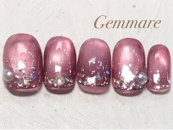 ジェンマーレ 青葉台店(Gemmare)/マグネットキラキラネイル