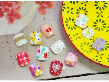 クロレ(colorer)/フットジェルおすすめアート