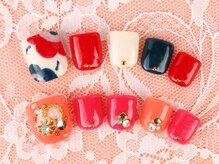 ネイルビューティーサロン パンドーラ 川西店(nail beauty salon Pandora)/Footネイル￥８１４０