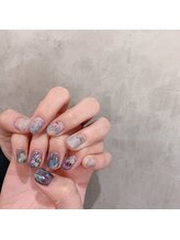 アティックネイルアトリエ(attic nail atelier)/モネ絵画風ネイル★