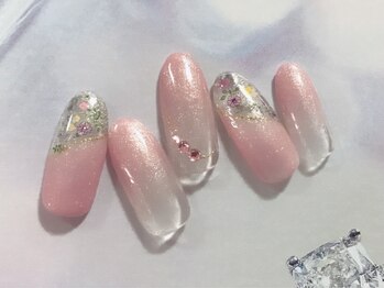 ビューティーネイルサロン クリアーズ(Clears)/小花ネイル