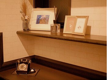 メンズガーデン 今池店/脱毛ルームへ向かう廊下も遊び心