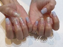 アクイユ 銀座店(ACCUEIL)/涼しげ夏ネイル