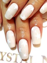 クリスタルネイル ボンベルタ橘店(CRYSTAL NAIL)/星ネイル