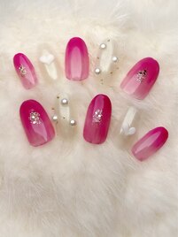 ピンク、３Ｄ、ハート