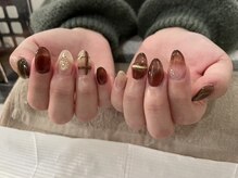 リオッサ オブ ラグーン(RIOSSA of Lagoon)/ブラウン×立体パーツ