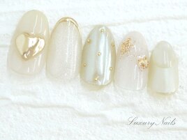 ハート＊ミラーNail