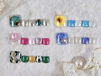 ショコ アンド ラム(Syoko&Lum)/☆7月限定フットデザイン☆