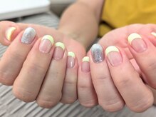 エムスラッシュ ネイル センター北店(M.SLASH)/パラジェルフレンチ