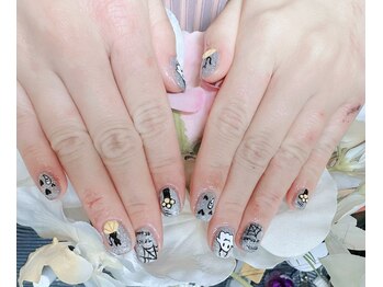 トゥートゥー(TOUTOU)/ハロウィンネイル