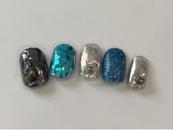 ホロミラーブラック春夏¥12500