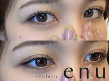 エヌ 大阪梅田店(enu)の雰囲気（ナチュラル.韓国風.まつげパーマ.マツエク.ワンホン.束感に対応）