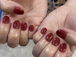 ボルドーワンカラー