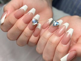 フレンチ&パーツネイル