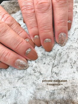プライベート ネイルサロン マーマ(murmur)/シンプルネイル