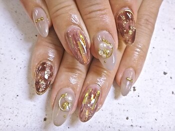 ネイルサロン ラグジェ(Nailsalon LUXE)/定額★ゴージャス　　　　　　　