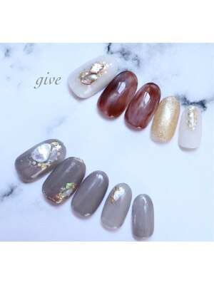 give  nail&eyelash【ギブ　ネイルアンドアイラッシュ】