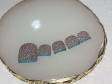 サバビューティースペース 岡崎市(SABA beauty space)/カラーフレンチonフラッシュ