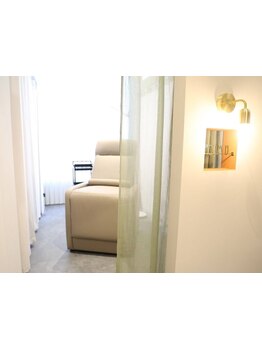 個室があるサロン