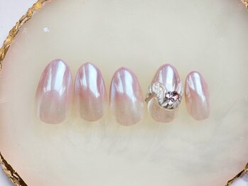 ネイルサロン フローリア(nail salon Florir)/ミラーグラデーションネイル