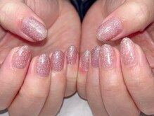 ブリスフルハピネス(Blissful happiness)/ピンクフラッシュネイル