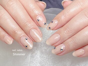 シマー(Shimmer)/ビジューネイル